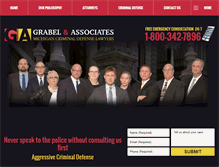 Tablet Screenshot of grabellaw.com